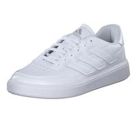 adidas Damen Courtblock Shoes, Cloud White/Cloud White/Matte Silver, 38 EU