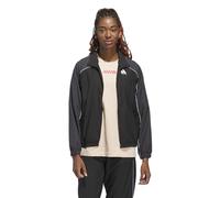 adidas Damen Crazylite Woven Basketball Jacket Oberbekleidungsjacke, Schwarz/Carbon, XL