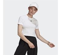 adidas Damen Crop Top T Shirt, Weiß, 40 EU