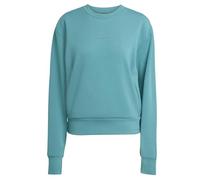 Adidas Designed For Training Warm-up Crewneck Sweatshirt Blau L Damen