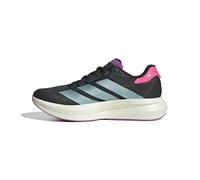 adidas Damen Duramo Speed 2 Running Shoes Laufschuhe, core Black/Flash Aqua/Lucid pink, 45 1/3 EU