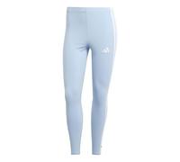 ADIDAS Damen Tight Essentials 3-Streifen Cotton (JE0070) L GLOBLU/WHITE