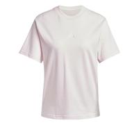 adidas Essentials 3-Streifen Baumwoll T-Shirt Damen JE1226 - clear pink/white XXL
