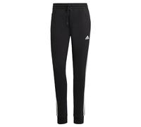 adidas Damen Essentials 3-Stripes French Terry Cuffed Pants, Black, XXS