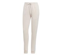 adidas Damen Essentials 3-Stripes French Terry Cuffed Pants, Wonder Quartz/White, XL