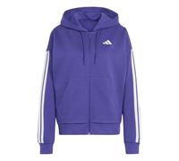 Adidas Essentials 3 Stripes Fleece Reißverschlusspullover