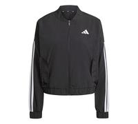 Adidas Bomberjacke Essentials 3-Streifen Woven Damen schwarz/weiß XL