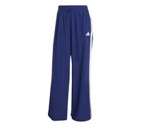 adidas Damen Essentials 3-Stripes Lifestyle Woven Parachute Pants, Dark Blue/White, XL