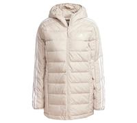 Outdoorjacke ADIDAS SPORTSWEAR "W ESS 3S L D HP" Gr. S, beige (wonder beige) Damen Jacken (41845339-S) wonder beige