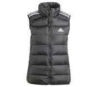 adidas Damen Essentials 3-Stripes Light Down Vest, Black, XS