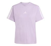 ADIDAS Damen Shirt Essentials 3-Streifen Cotton (JV7362) M POWPLU/WHITE
