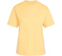 adidas Essentials 3-Streifen Cotton T-Shirt Damen KD2339 - semi ice tangerine/st tropic bloom M