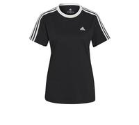 Adidas Essentials 3-Streifen T-Shirt Shirt schwarz XS