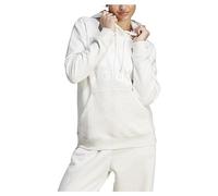 Adidas Damen Essentials Big Logo Regular Fleece Hoodie, Off White Mel/White, M