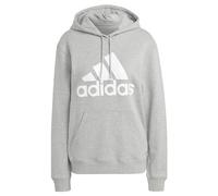 adidas Damen Essentials Big Logo Regular French Terry Hoodie, Medium Grey Heather/White, M