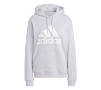 adidas Damen Essentials Big Logo Regular French Terry Hoodie, Silver Dawn/White, XS