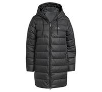 Daunenjacke ADIDAS SPORTSWEAR "W ESS 3S L D HP", Damen, Gr. M, schwarz, Obermaterial: 100% Polyester. Wattierung: 80% Entendaune, 20% Federn, Jacken, Winterjacke Damen (86760540-M) schwarz