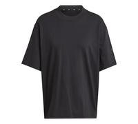 adidas Damen Essentials Contemporary Logo Boyfriend T-Shirt, Black, XXL