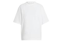 adidas Damen Essentials Contemporary Logo Boyfriend T-Shirt, White, XXS