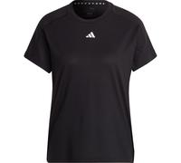 adidas Damen Essentials Crew Neck T-Shirt (Größe L, schwarz)
