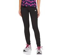 adidas Damen Essentials High-Waisted Logo Leggings, Black / White, XS