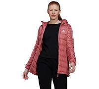 adidas Damen Essentials Light Down Hooded Parka, Wonder Red, XS