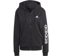 ADIDAS Damen Essentials Linear French Terry Kapuzenjacke BLACK/WHITE S