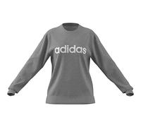 ADIDAS IC6880 W LIN FT SWT Sweatshirt Damen medium Grey Heather/White Größe M