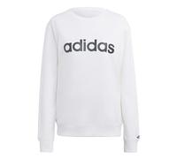 adidas Essentials Linear French Terry Sweatshirt Damen 001A - white/black S