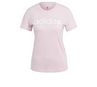 Adidas Loungewear Essentials Slim Logo T-Shirt Damen pink