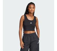 adidas Tanktop Essentials Small Logo – Baumwolle, Lifestyle – Damen S, Schwarz/Weiß