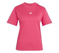 adidas Damen Essentials Small Logo Cotton Shirt, Power pink/White, XS