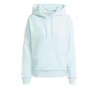adidas Damen Essentials SMALL Logo Feel Cozy Hoodie, Halo Mint/White, M