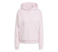 Kapuzensweatshirt ADIDAS SPORTSWEAR "ESSENTIALS SMALL LOGO FEEL COZY HOODIE", Damen, Gr. XS, pink (clear pink, weiß), Obermaterial: 70% Baumwolle, 30% Polyester, normal, Rundhals, angesetztes Bündchen
