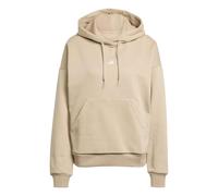 Kapuzensweatshirt ADIDAS SPORTSWEAR "W SL FC HD", Damen, Gr. XS, warm sandstone, weiß, Obermaterial: 70% Baumwolle, 30% Polyester, sportlich, Sweatshirts (67451415-XS) warm sandstone, weiß