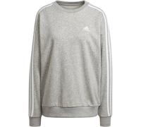 Adidas Womens Sweatshirt (Long Sleeve) W Lngwr SWT, Medium Grey Heather/White, HC9126, M