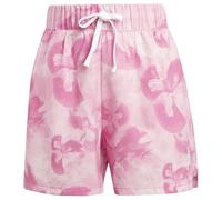 adidas Damen Floral Graphic Woven Shorts Lässige, Off White/Bliss pink/Pulse Magenta, XS