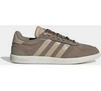 Sneaker ADIDAS SPORTSWEAR "BREAKNET SL amen, Gr. 42,5, khaki six, gold rw, sanftes weiß, Leder, Synthetik, Schuhe Sneaker (64618112-42,5) khaki six, gold rw, sanftes weiß