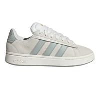 Sneaker ADIDAS SPORTSWEAR "GRAND COURT ALPHA", Damen, Gr. 39, core weiß, wonder sage, gold metallic, Leder, Textil, Schuhe Sneaker, inspiriert vom Design des adidas campus 00 (66788206-39) core weiß,