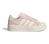 Plateausneaker ADIDAS SPORTSWEAR "STREETTALK BOLD", Damen, Gr. 43, putty mauve, sanftes weiß, putty mauve, Synthetik, Schuhe Plateausneaker, inspiriert vom Design des adidas Superstar, mit Leo Print (