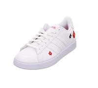 Adidas Damen Grand Court 2.0 Shoes-Low (Non Football), FTWR White/FTWR White/FTWR White, 36 EU