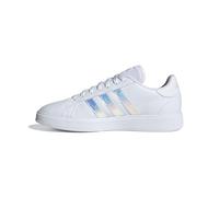 adidas Damen Grand Court Base 2.0 Shoes, Cloud white/Cloud white/clear pink, 38 EU
