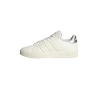 adidas Damen Grand Court TD Lifestyle Court Casual Shoes, core White/Off White/Silver met., 44 EU