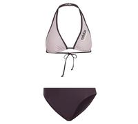 adidas Damen Halterneck Bikini, Preloved Fig/Green Spark, XS