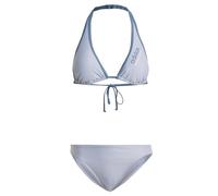 adidas Damen Halterneck Bikini, Silver Violet/pink Spark, M
