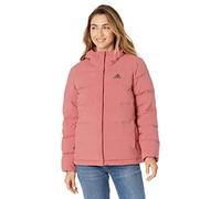 Outdoorjacke ADIDAS SPORTSWEAR "HELIONIC HOODED DAUNENJACKE" Gr. S, rot Damen Jacken Sportjacken (46586703-S)