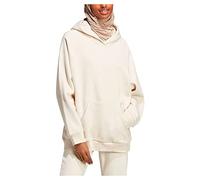 Adidas Damen Hooded Sweat W All Szn Bf Hd, Ecru Tint Mel, IC6432, M