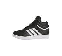 adidas Damen Hoops 4.0 Mid Top Basketball Sneaker, Schwarz/Weiß/Schwarz, 41 EU