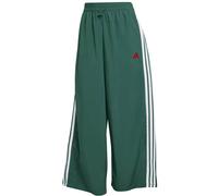 ADIDAS Damen Hose ESSENTIALS 3-STREIFEN WOVEN PARACHUTE (KD9451) XS DRKGRN/WHITE