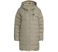 ADIDAS Damen Jacke Essentials CLIMAWARM 3-Streifen Light Daunenparka mit Kapuze (JM4087) XS SILPEB